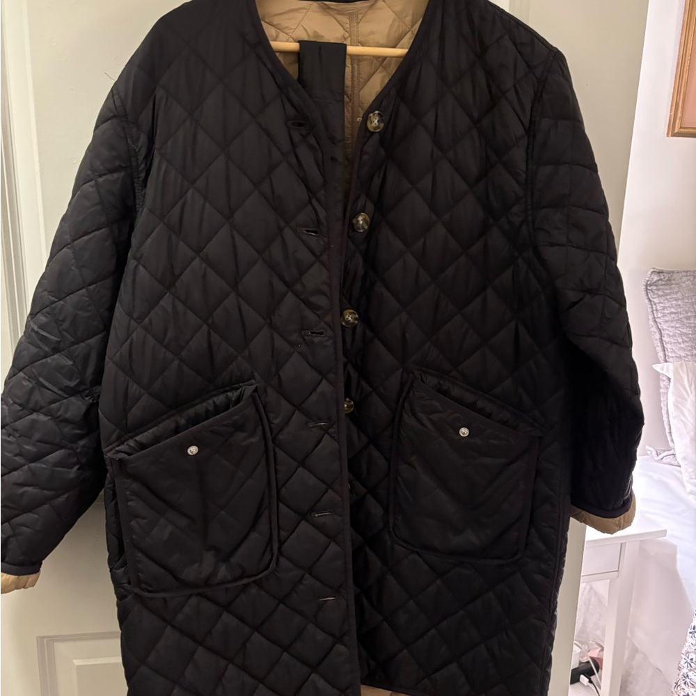 J. Crew Reversible Quilted Jacket
